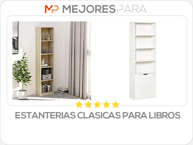 estanterias clasicas para libros