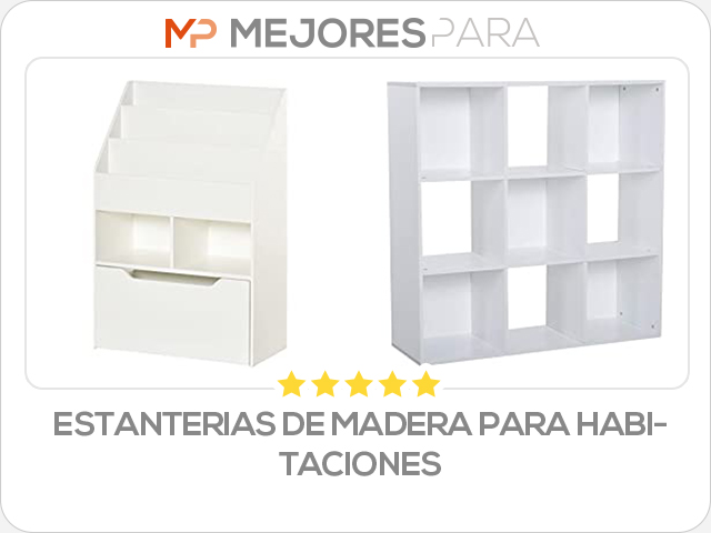 estanterias de madera para habitaciones