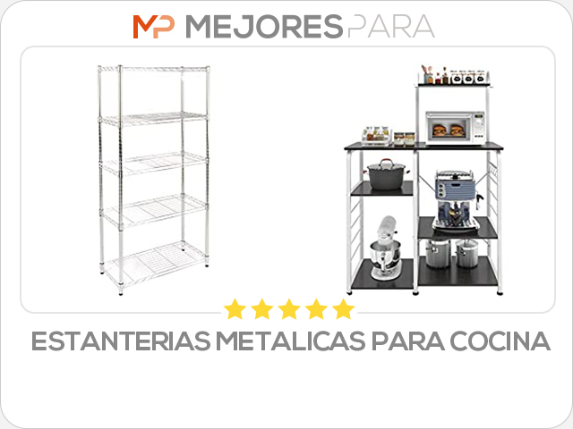 estanterias metalicas para cocina