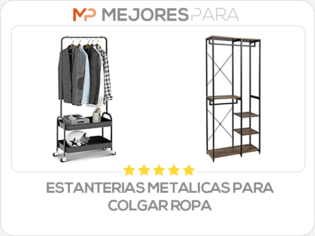 estanterias metalicas para colgar ropa