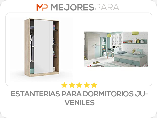 estanterias para dormitorios juveniles