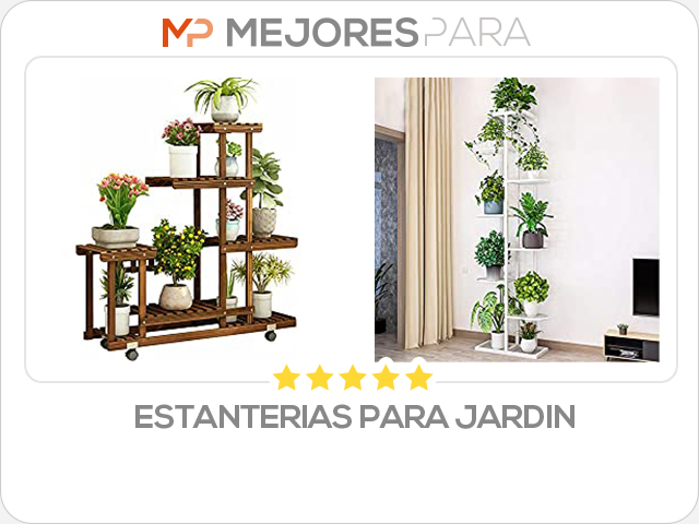 Estanterias para jardin