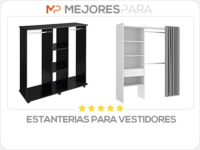 estanterias para vestidores