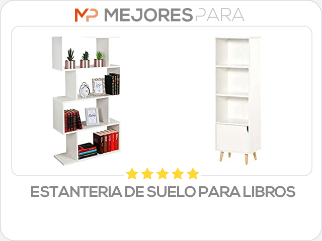 estanteria de suelo para libros