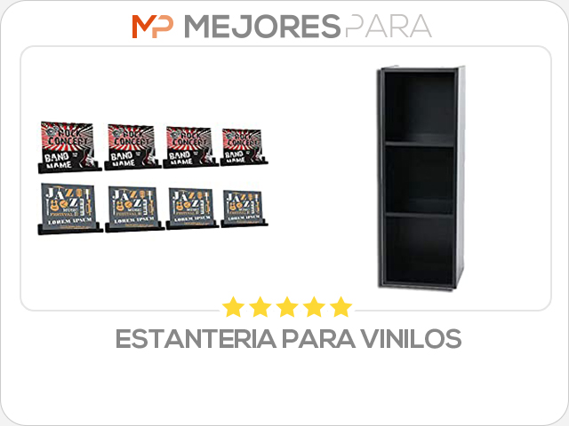 estanteria para vinilos