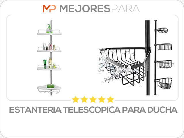 estanteria telescopica para ducha