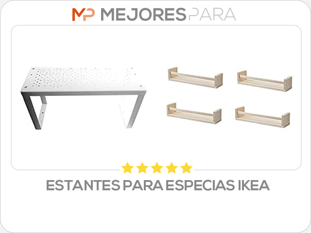 estantes para especias ikea