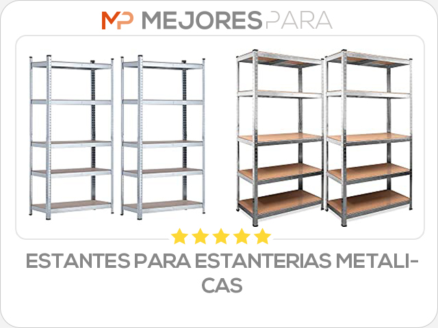 estantes para estanterias metalicas