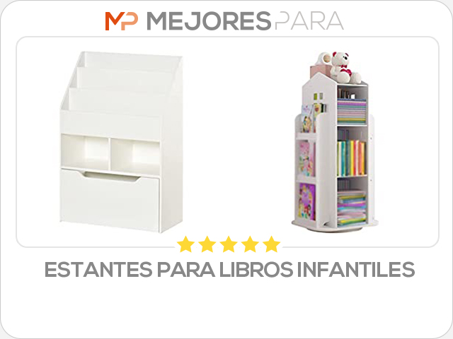 estantes para libros infantiles