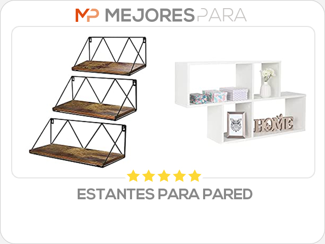 estantes para pared