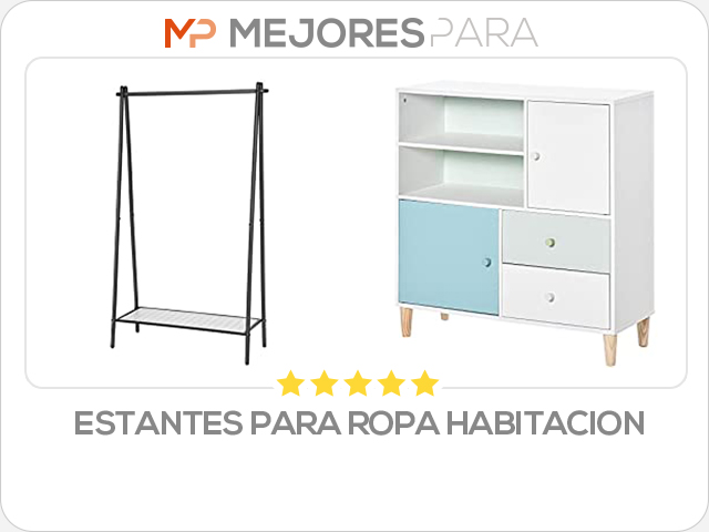 estantes para ropa habitacion