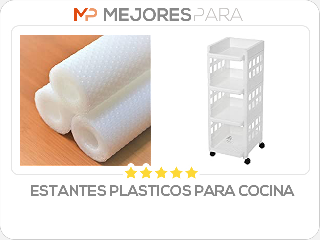 estantes plasticos para cocina