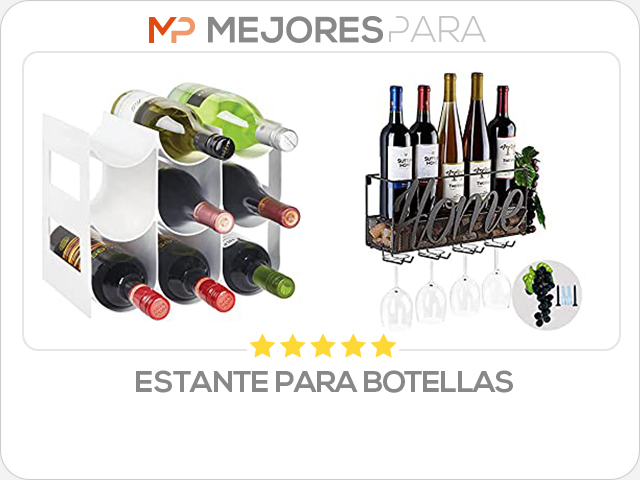 estante para botellas