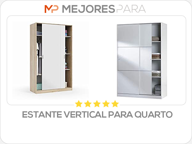 estante vertical para quarto