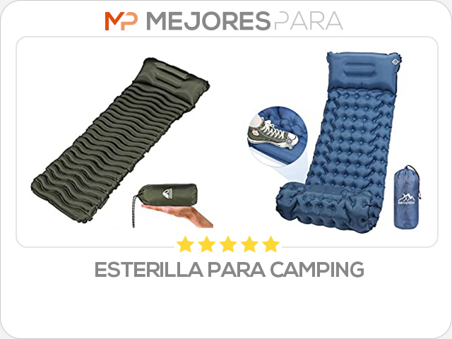 esterilla para camping