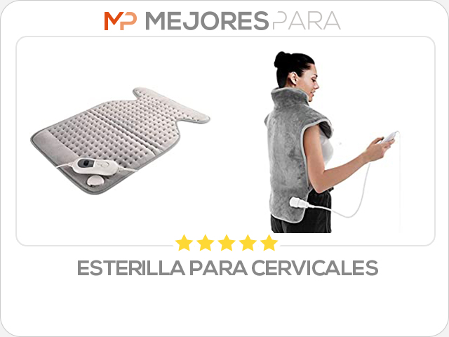 esterilla para cervicales