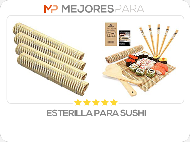 esterilla para sushi