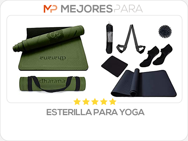 esterilla para yoga