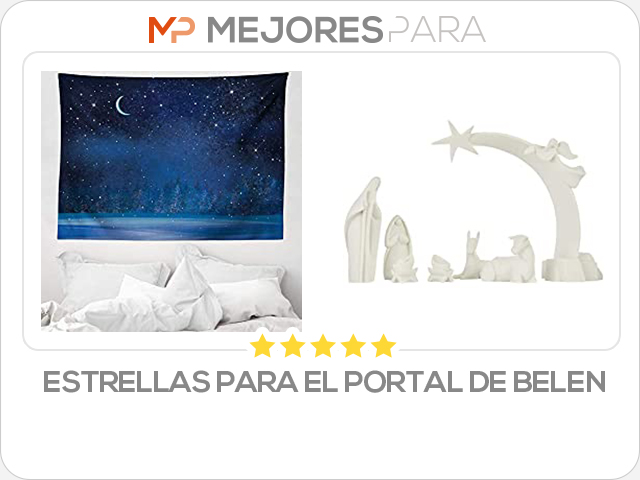 estrellas para el portal de belen