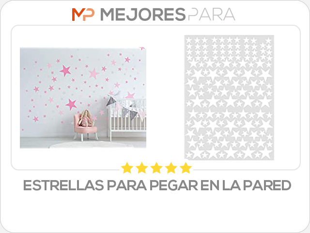 estrellas para pegar en la pared