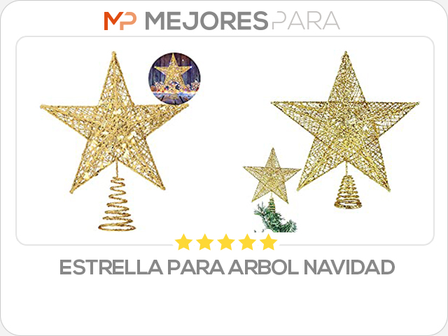 estrella para arbol navidad