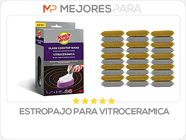 estropajo para vitroceramica