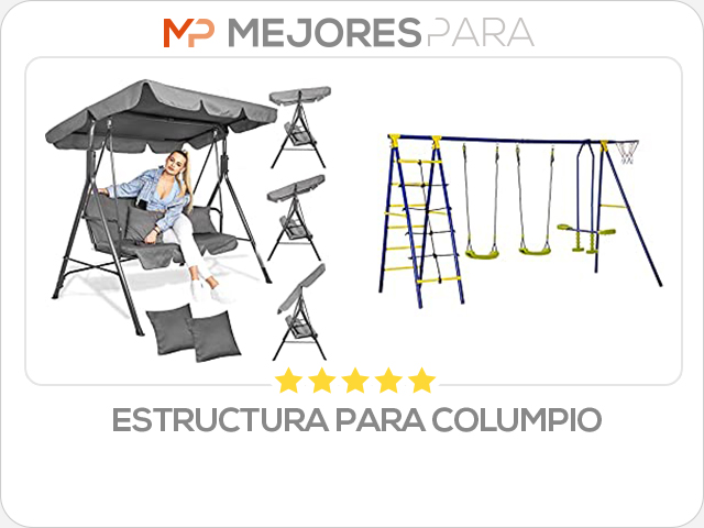 estructura para columpio