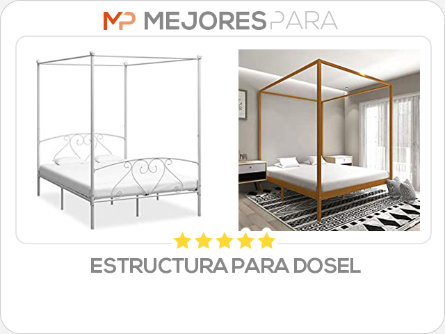 estructura para dosel