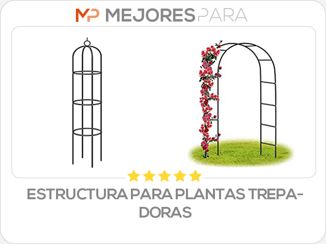 estructura para plantas trepadoras