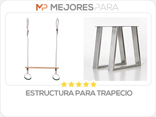 estructura para trapecio