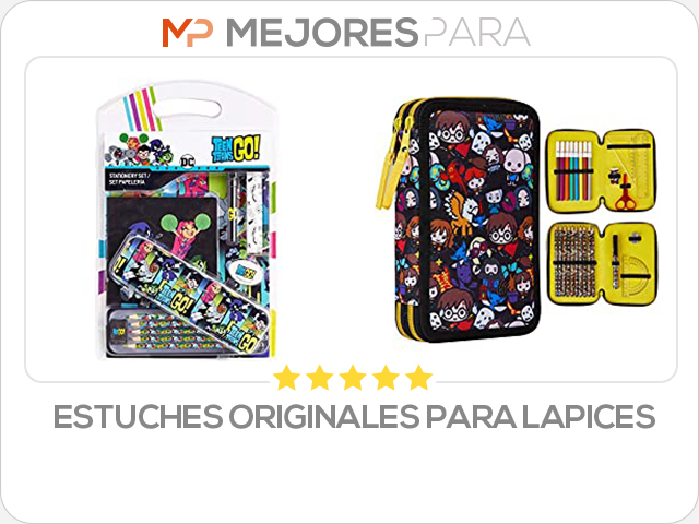 estuches originales para lapices