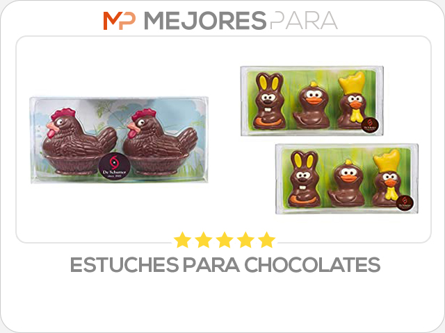 estuches para chocolates