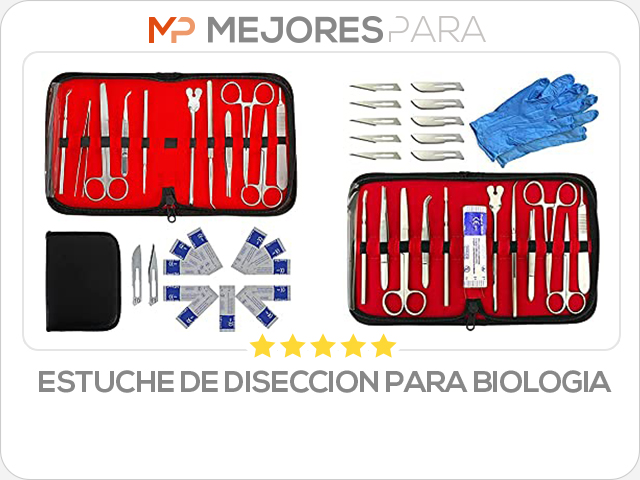 estuche de diseccion para biologia