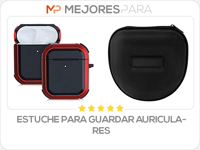 estuche para guardar auriculares