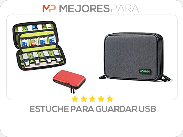 estuche para guardar usb