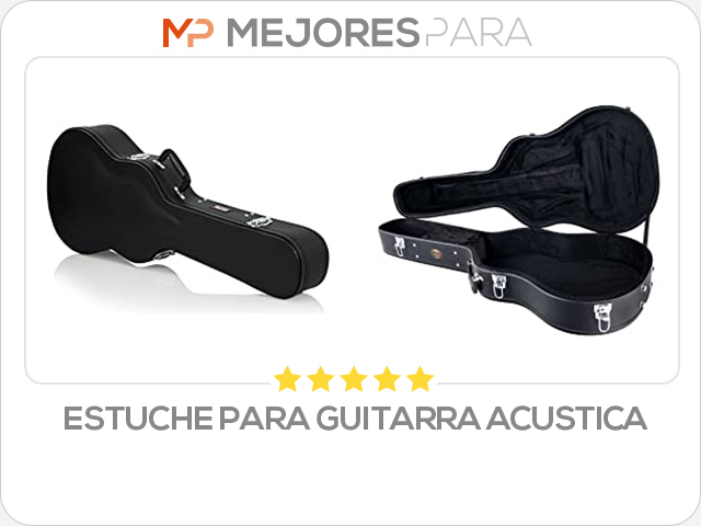 estuche para guitarra acustica