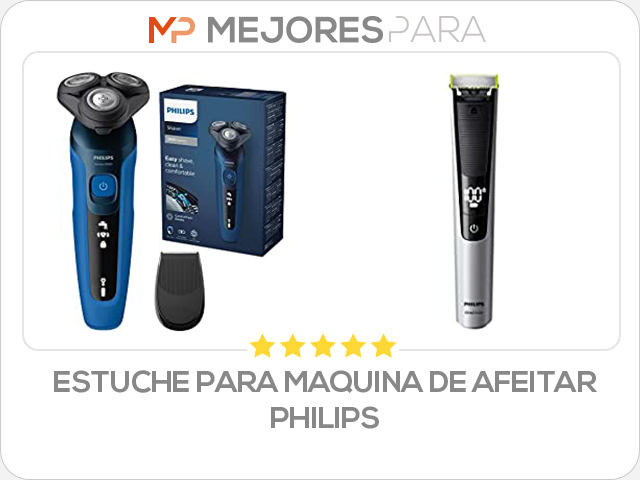 estuche para maquina de afeitar philips