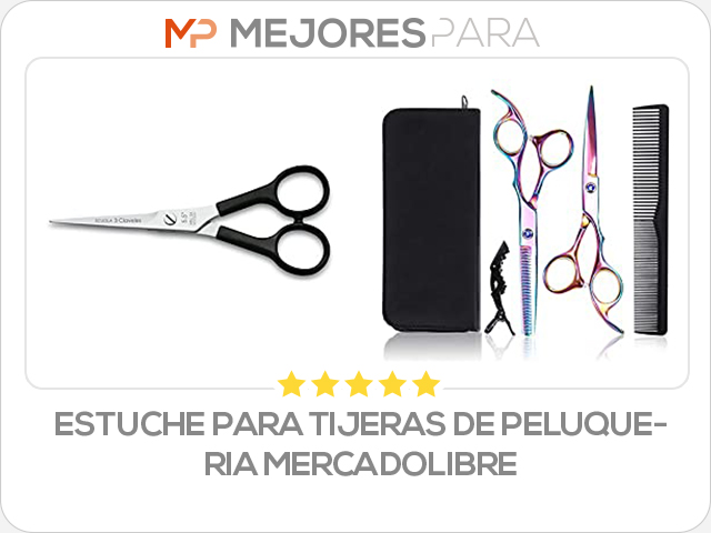 estuche para tijeras de peluqueria mercadolibre