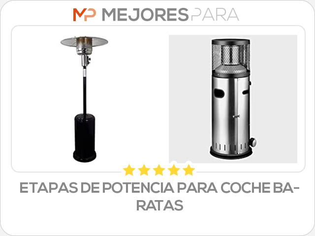 etapas de potencia para coche baratas