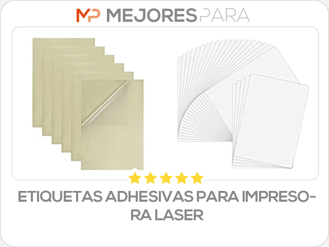etiquetas adhesivas para impresora laser