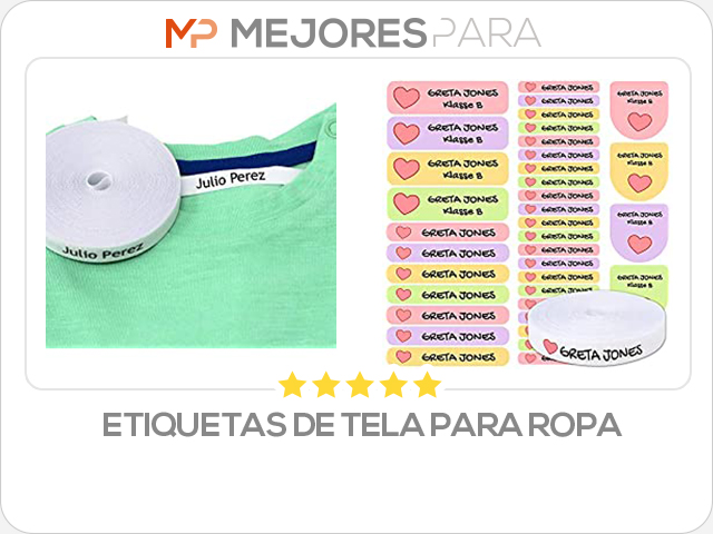 etiquetas de tela para ropa