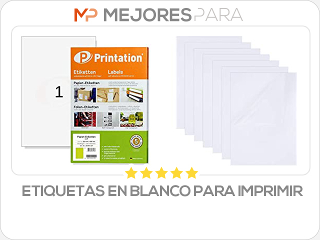 etiquetas en blanco para imprimir