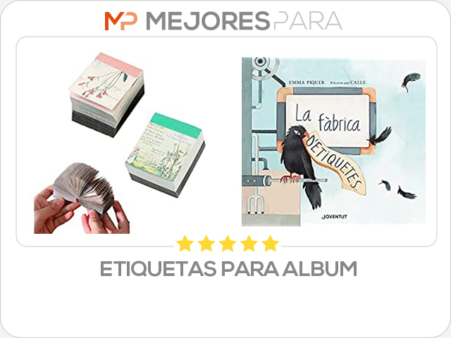 etiquetas para album