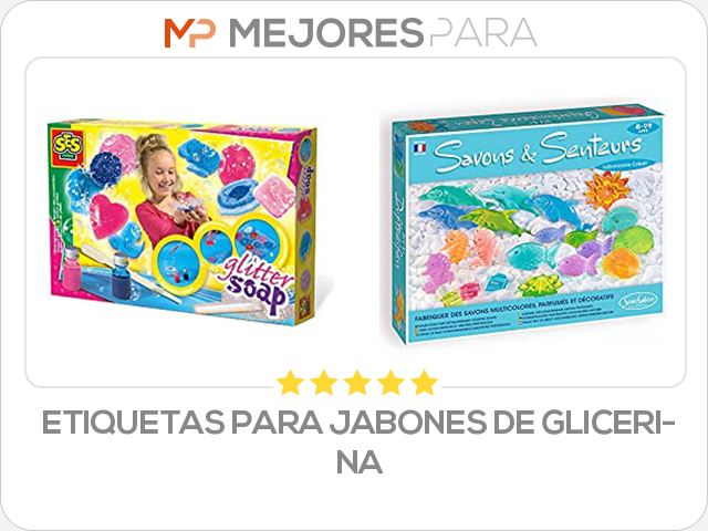 etiquetas para jabones de glicerina