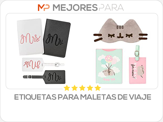 etiquetas para maletas de viaje