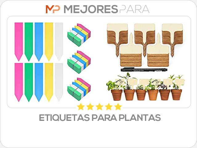 etiquetas para plantas