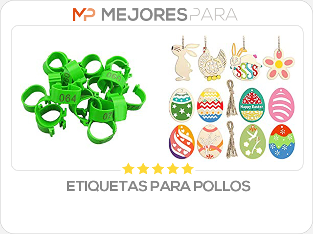 etiquetas para pollos