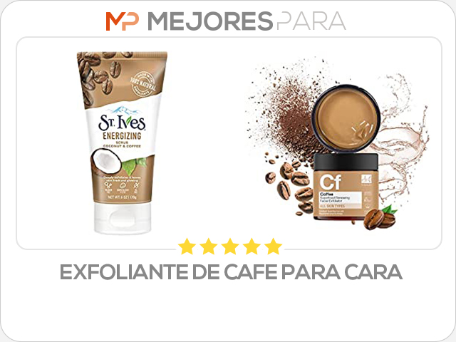 exfoliante de cafe para cara