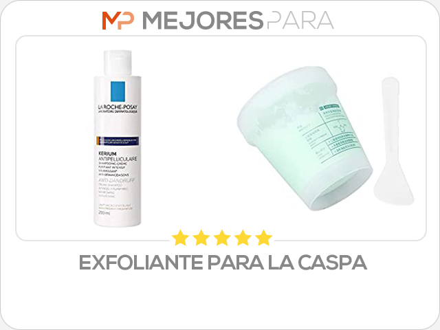 exfoliante para la caspa