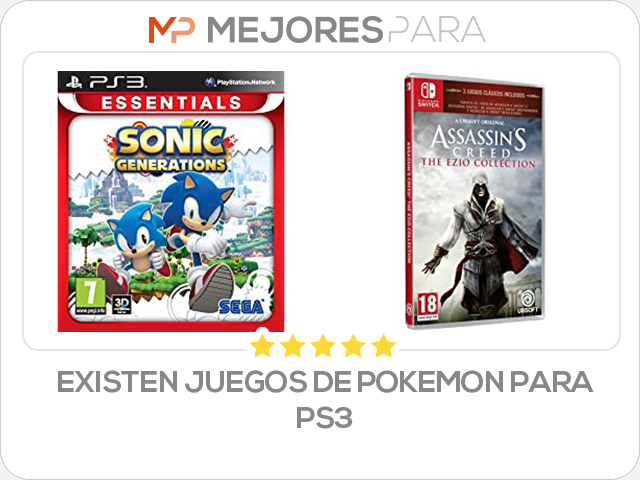 existen juegos de pokemon para ps3